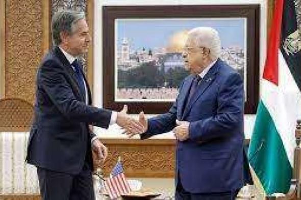 الرئيس الفلسطيني يسلم بلينكن ملفا كاملا حول جرائم الاحتلال