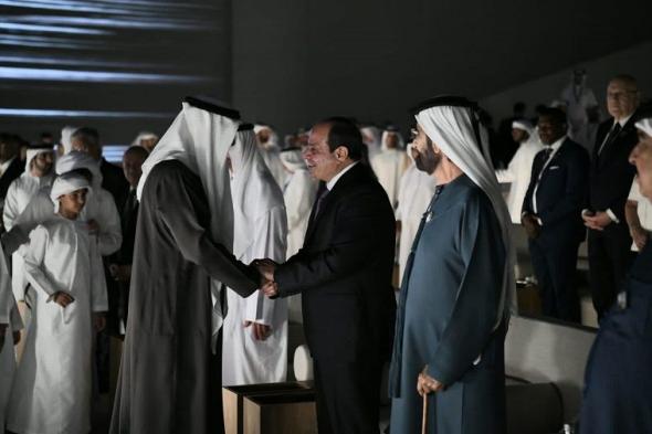 الرئيس السيسي يشارك في الاحتفال باليوم الوطني لدولة الإمارات