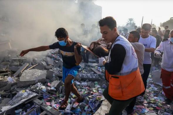 الصليب الأحمر: كل شيء في غزة وصل إلى نقطة الانهيار