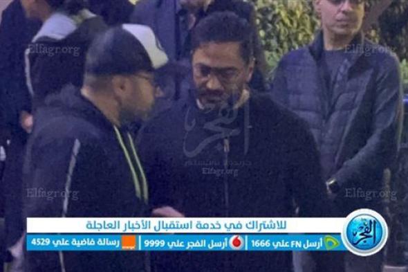 تامر حسني يواسي ريهام عبد الغفور في وفاة والدها