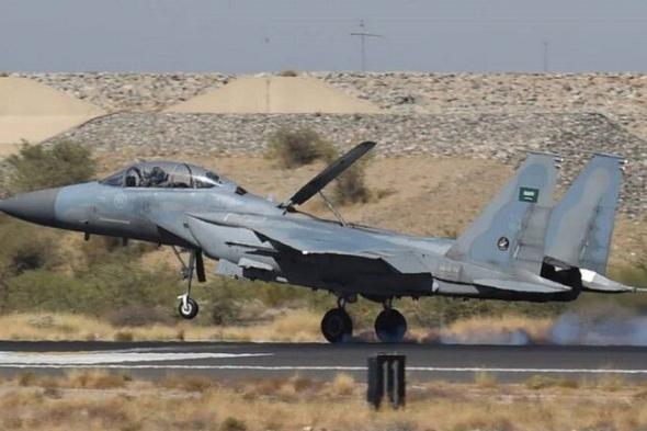 سقوط طائرة سعودية مقاتلةأثناء مهمة تدريبية