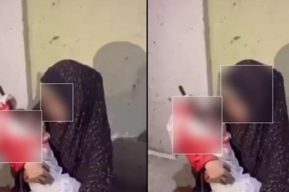 فيديو يدمي القلوب.. أم فلسطينية تودع طفلها عقب مقتله بقصف إسرئيلي