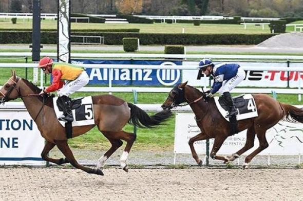 الحصان «كريم» يفوز بكأس مجلس أبو ظبي الرياضي على مضمار باو الفرنسي