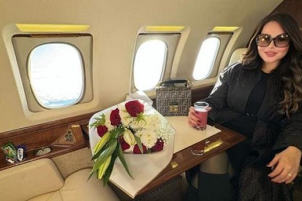 من الطائرة الخاصة.. أسما إبراهيم تحتفل بالعام الجديد في إيطاليا مع زوجها