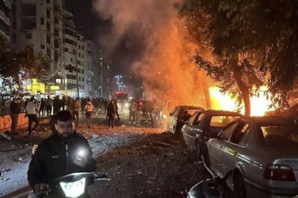عاجل- ننشر اللقطات الأولى لانفجار هز لبنان في الضاحية الجنوبية بيروت