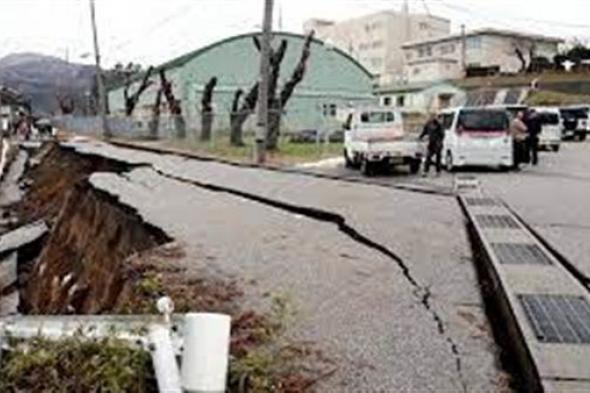 زلزال اليابان وحصيلة ضحايا تصل إلى 30 قتيلًا حتي الأن!