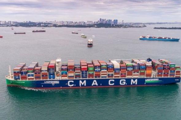 شركة CMA CGM الفرنسية ترفع رسوم الشحن بين آسيا والبحر…