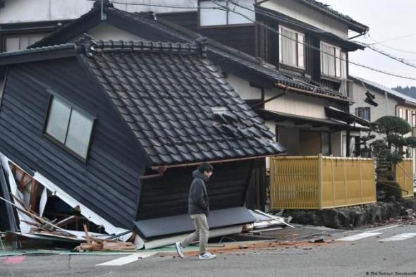 ارتفاع أعداد المفقودين جراء زلزال اليابان إلى 323