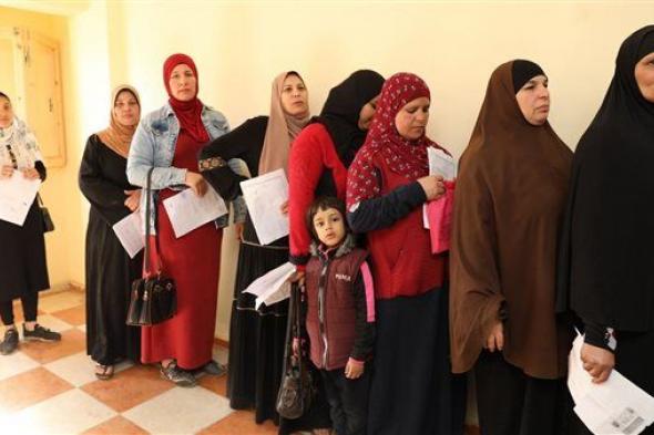 قومى المرأة يستخرج بطاقات رقم قومي لسيدات قرية الكسارة بمحافظة البحيرة بالمجان