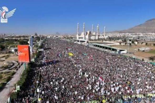 أخبار اليمن : حشد مليوني بصنعاء استنفاراً واستعداداً لمواجهة المعتدين
