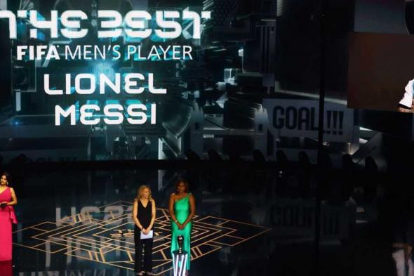 العالم اليوم - ميسي أفضل لاعب في جوائز "ذا بيست" المقدمة من الفيفا