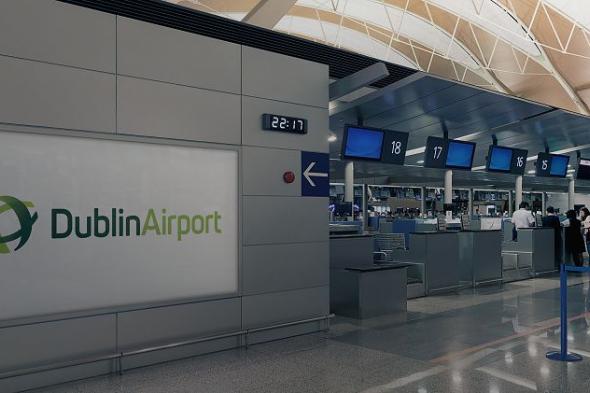 إلغاء 102 رحلة في مطار دبلن في أيرلندا بسبب عاصفة
