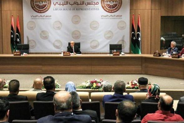 مجلس النواب الليبي يعقد جلسة رسمية في مدينة بنغازي بحضور أعضاء من كافة الدوائر الانتخابية في ليبيا
