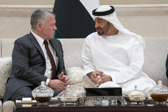 ملك الاردن ورئيس الإمارات يحذران من تداعيات استمرار الحرب على غزة