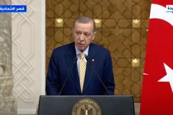 رئيس تركيا: نريد الارتقاء بمستوى العلاقات مع مصر إلى مسار لائق
