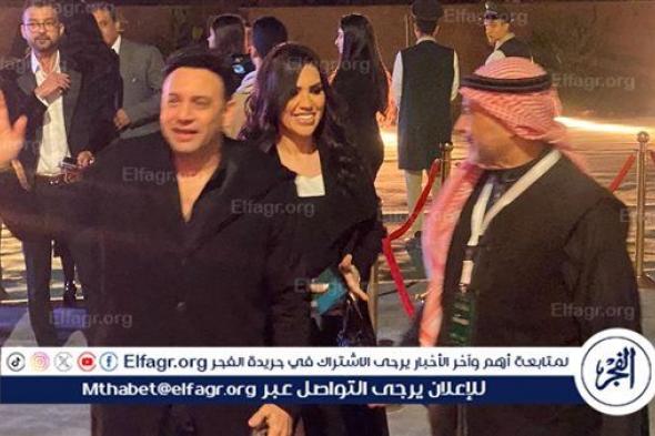 مصطفى قمر وهيثم شاكر ونجوم الغناء يحضرون حفل ليالي مصرية سعودية