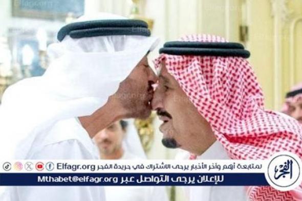 رئيس الإمارات يرسل التبريكات لخادم الحرمين وولي العهد السعودي