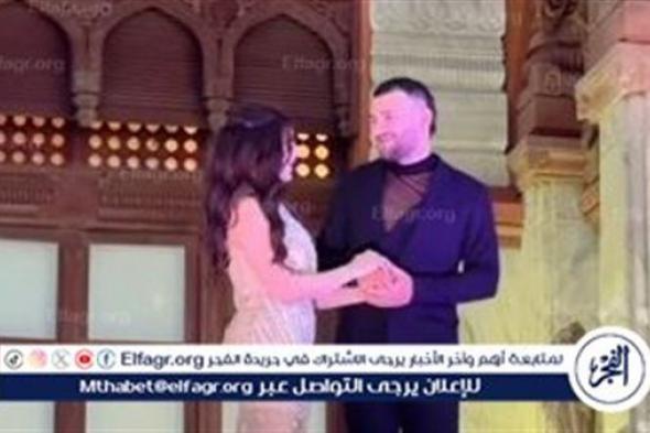 أجمل الصور والفيديوهات من خطوبة الفنان مسلم.. شاهد فيديو الخطوبة
