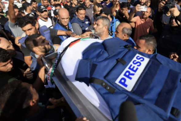 غزة : ارتفاع عدد الشهداء الصحفيين إلى 133