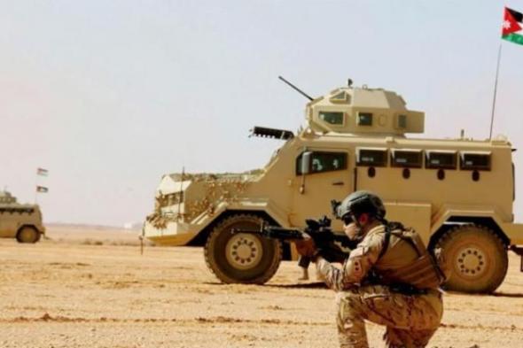 الجيش الأردنى يحبط محاولة تسلل وتهريب كميات كبيرة من المخدرات قادمة من...