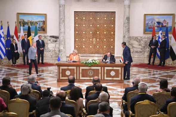 إعلان مشترك: مصر والاتحاد الأوروبي يتفقان على الارتقاء…