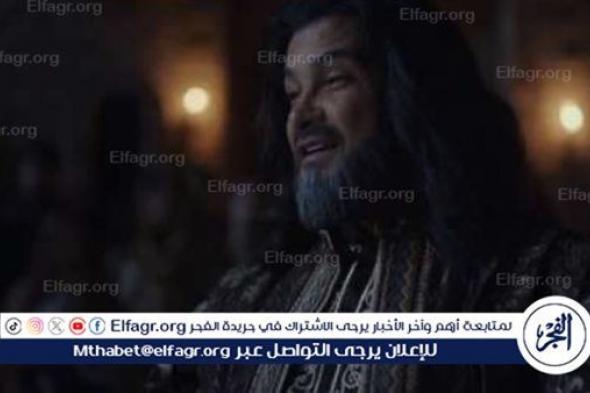 محمد رجب يتألق في دور أمير قلعة آلموت في مسلسل الحشاشين الحلقة 8