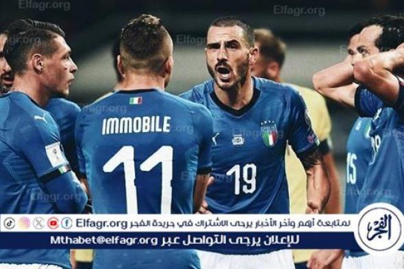 موعد مباراة إيطاليا وفنزويلا الودية والقنوات الناقلة