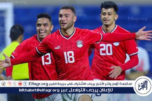 منتخب مصر الأولمبي يهزم الإمارات ويصل نصف نهائي بطولة غرب آسيا (فيديو)