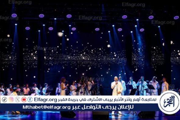 بالأبيض.. رامي عياش في أقوى حفلاته الغنائية بلبنان (صور)