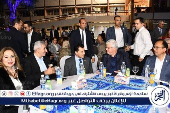 وزيرا التعليم العالي والشباب والرياضة يشهدان احتفالية رمضانية بجامعة حلوان
