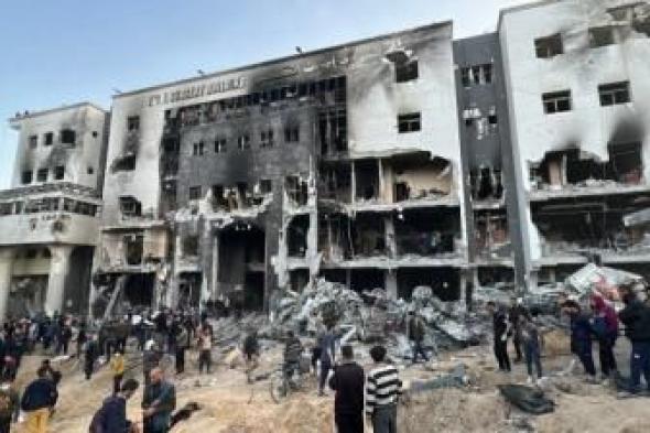 أخبار اليمن : عشرات الجثامين بمجمع الشفاء ومحيطه في غزة