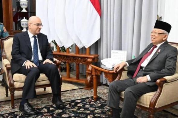 السفير المصري يلتقي بنائب رئيس جمهورية أندونيسيا