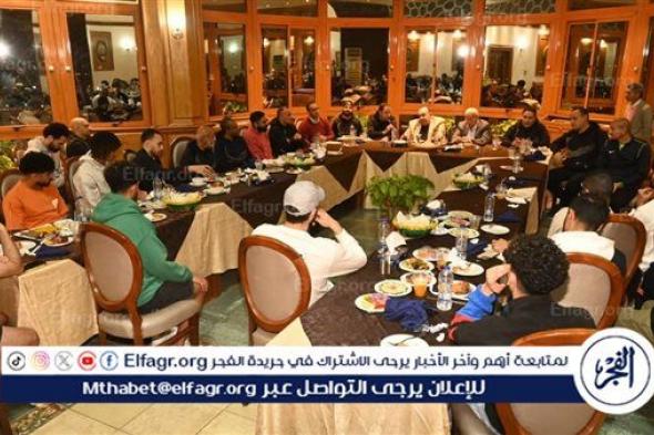 جلسة خاصة في المقاولون العرب بعد إفطار جماعي بحضور رئيس النادي