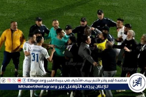 اعتراضات واعتداء على الحكم الدولي محمد معروف في مباراة نهضة بركان وأبو سليم