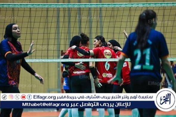 الأهلي يتوج بلقب كأس مصر للكرة الطائرة سيدات على حساب الشمس