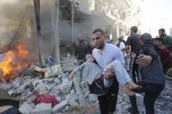 استشهاد 8 فلسطينيين في حي التفاح بقطاع غزة