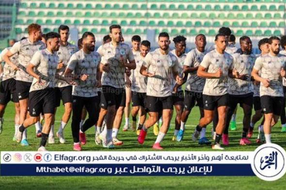 تدريبات بدنية قوية للاعبي المصري استعدادًا لمواجهة فاركو
