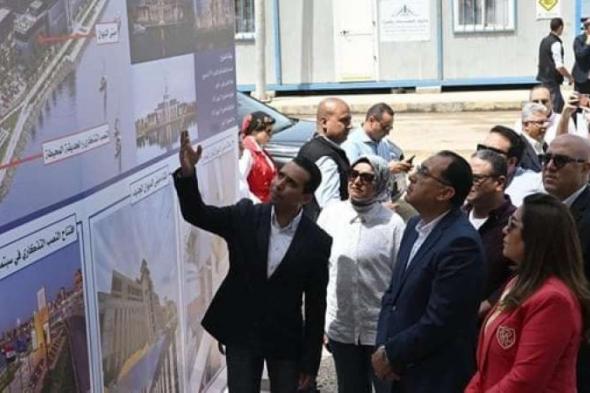 رئيس الوزراء يتفقد إنشاءات ديوان عام محافظة دمياط