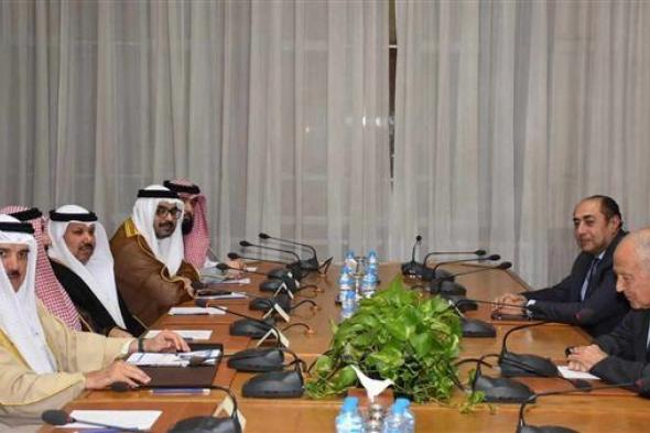 أبو الغيط يستقبل رئيس مجلس النواب البحريني