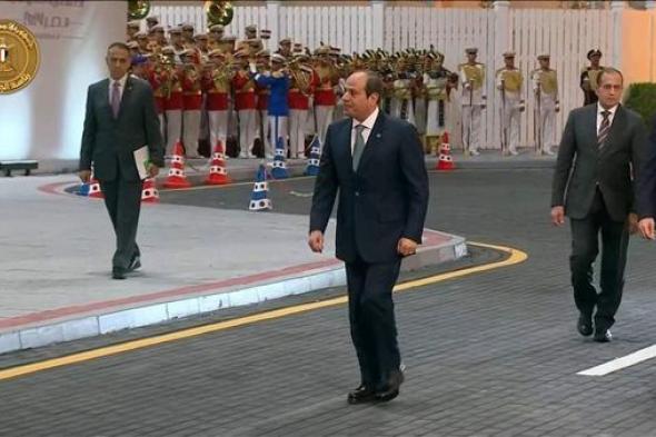 الرئيس عبدالفتاح السيسى يفتتح البطولة العربية العسكرية للفروسية مصر 2024