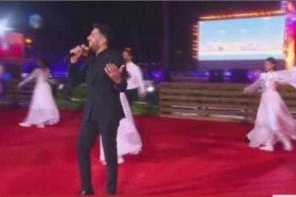 محمد حماقى يشارك فى حفل افتتاح البطولة العربية للفروسية بأغنية "ولا أى كلام"