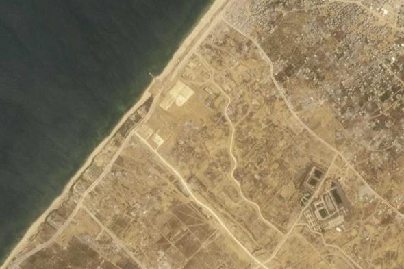 العالم اليوم - صورة فضائية تظهر الميناء الجديد في قطاع غزة