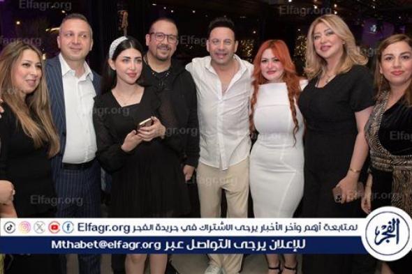 نجوم الفن في حفل افتتاح مطعم مصطفى قمر الجديد