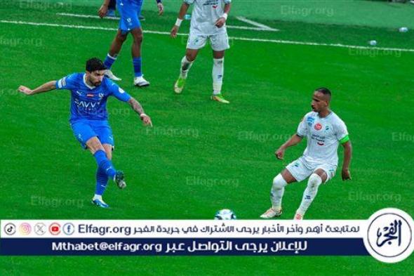دوري روشن.. الفتح يفتتح المباراة بتسجيل الهدف الأول في مرمى الهلال