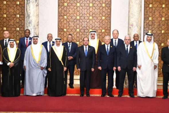 الرئيس السيسي يستقبل رؤساء المجالس والبرلمانات العربية (صور)