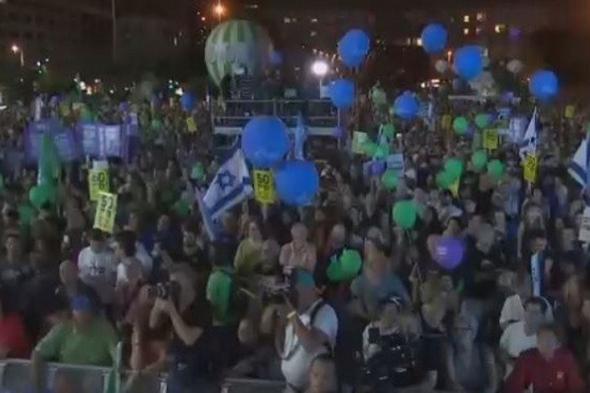 مظاهرات في تل أبيب للمطالبة بإبرام صفقة تبادل للمحتجزين