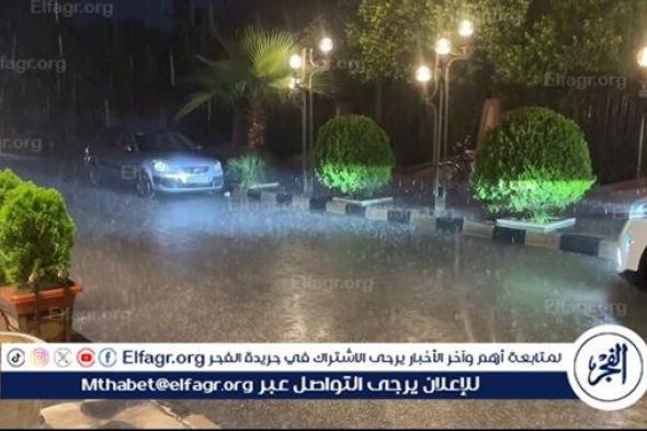 سقوط أمطار غزيرة شمال شرق سوريا