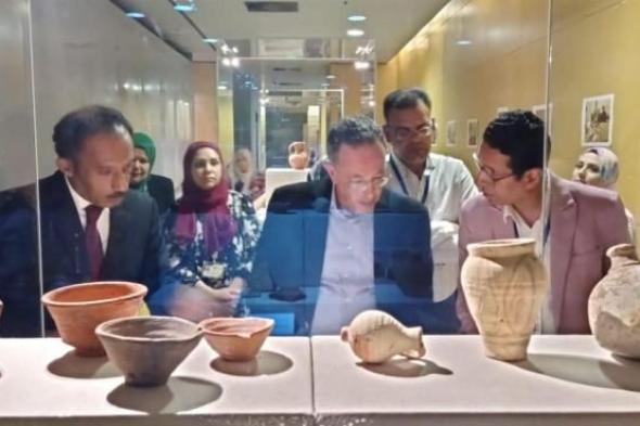 معرض أثري بالمتحف القومي للحضارة المصرية لإحياء الذكرى الثالثة لافتتاحه