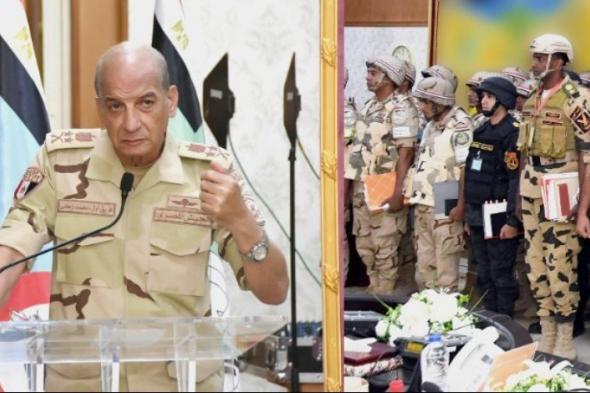 وزير الدفاع يشهد مشروع مراكز القيادة بإحدى الجبهات الرئيسية بالقوات المسلحة