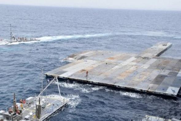 سفن المساعدات تصل لغزة عبر الميناء الأمريكي العائم خلال يومين